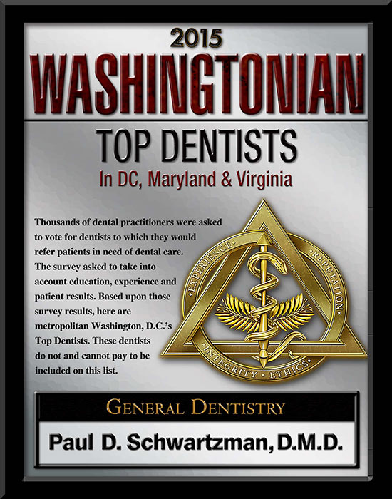2015 Washingtonian Top Dentists